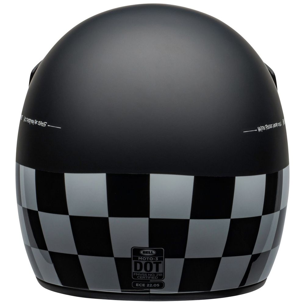 Bell 2020 Cruiser Moto 3 Adult Helmet (Fasthouse Checkers M